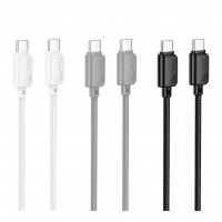 Кабель USB Hoco X113 Type-C to Type-C 60W Кабель USB Hoco X113 Type-C to Type-C 60W