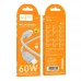 Кабель USB Hoco X113 Type-C to Type-C 60W