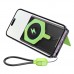 Універсальна Мобільна Батарея Power Bank Hoco DB83 22.5W+PD20W magnetic, with watch charging, cable 10000mAh Універсальна Мобільна Батарея Power Bank Hoco DB83 22.5W+PD20W magnetic, with watch charging, cable 10000mAh