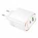 Мережевий Зарядний Пристрій Borofone BA89A 1USB-C/1USB PD/QC 30W