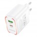 Мережевий Зарядний Пристрій Borofone BA89A 1USB-C/1USB PD/QC 30W