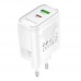 Мережевий Зарядний Пристрій Borofone BA89A 1USB-C/1USB PD/QC 30W