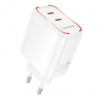 Мережевий Зарядний Пристрій Borofone BA90A 2USB-C PD/QC45W