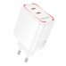 Мережевий Зарядний Пристрій Borofone BA90A 2USB-C PD/QC45W