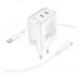 Мережевий Зарядний Пристрій Borofone BA90A 2USB-C PD/QC45W+Type-C to Type-C