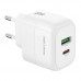 Мережевий Зарядний Пристрій XO L137 1USB-C/1USB PD/QC 20W+Type-C to Type-C New Logo Мережевий Зарядний Пристрій XO L137 1USB-C/1USB PD/QC 20W+Type-C to Type-C New Logo
