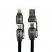 Кабель USB Remax C1 (A+C-C+L) 1.2M 240W