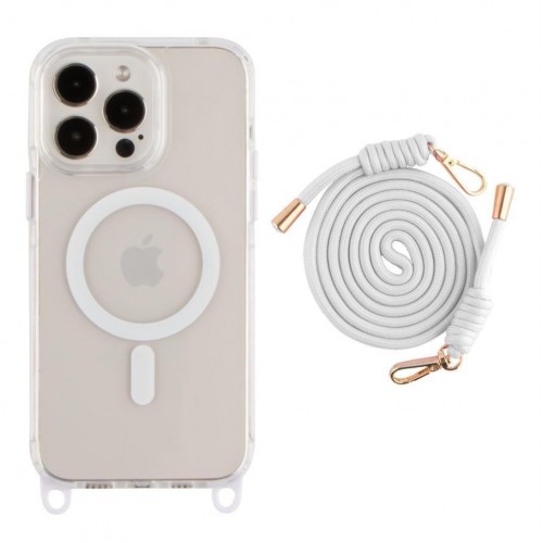 Чохол TPU+PC LanyardCase with MagSafe для iPhone 16 Pro