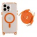 Чохол TPU+PC LanyardCase with MagSafe для iPhone 16 Pro Чохол TPU+PC LanyardCase with MagSafe для iPhone 16 Pro