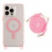 Чохол TPU+PC LanyardCase with MagSafe для iPhone 16 Pro Чохол TPU+PC LanyardCase with MagSafe для iPhone 16 Pro