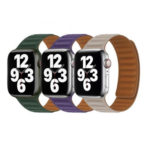 Ремінець для Apple Watch Magnetic Silicone 42/44/45/49 mm