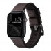 Ремінець для Apple Watch Leather+Silicone 42/44/45/49 mm
