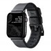 Ремінець для Apple Watch Leather+Silicone 42/44/45/49 mm