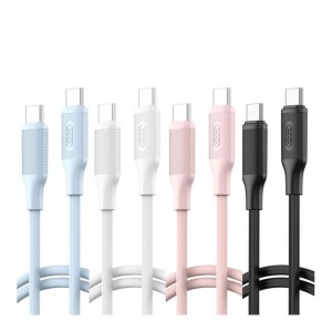 Кабель USB XO-Q265B Type-C to Type-C 60W (30pcs/bottle) Кабель USB XO-Q265B Type-C to Type-C 60W (30pcs/bottle)