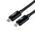 Кабель USB Remax RC-C039 Type-C to Type-C Thunderbolt USB4.0 240W