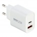 Мережевий Зарядний Пристрій Remax RP-U120 20W A+C+Type-C to Type-C