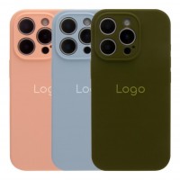 Чохол Silicone Case Full Size with Frame для iPhone 16 Pro Max