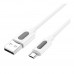 Кабель USB Borofone BX114 Silicone Micro 2.4A