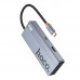 Хаб USB Hoco HB50 Type-C 5-in-1 (HDTV+PD+USB3.0*3) Хаб USB Hoco HB50 Type-C 5-in-1 (HDTV+PD+USB3.0*3)
