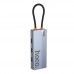Хаб USB Hoco HB50 Type-C 5-in-1 (HDTV+PD+USB3.0*3) Хаб USB Hoco HB50 Type-C 5-in-1 (HDTV+PD+USB3.0*3)