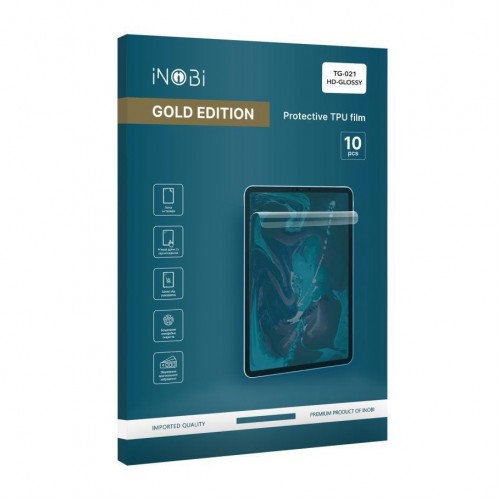 Гідрогель плівка для планшета  iNobi GOLD TG-021 Korean / 10 шт (глянсова)