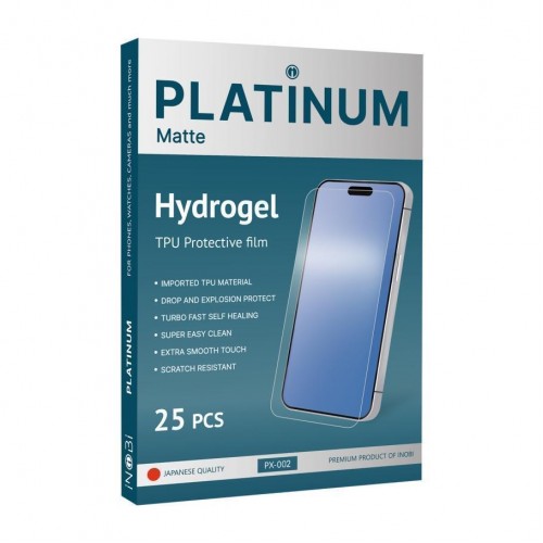 Гідрогель плівка iNobi PLATINUM PX-002 Japanese / 25 штук (матова)