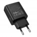 Мережевий Зарядний Пристрій Borofone BA98A 2USB-C/1USB PD/QC 30W Led Display