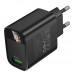 Мережевий Зарядний Пристрій Borofone BA95A 1USB QC 18W Led Display