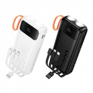 Універсальна Мобільна Батарея Power Bank Hoco 151A Spirit dual lighting four-cable 20000mAh