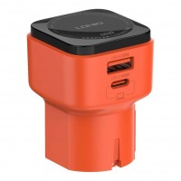 Мережевий Зарядний Пристрій LDNIO Q2420 GAN 45W+Type-C to Type-C Мережевий Зарядний Пристрій LDNIO Q2420 GAN 45W+Type-C to Type-C