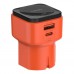 Мережевий Зарядний Пристрій LDNIO Q2420 GAN 45W+Type-C to Type-C