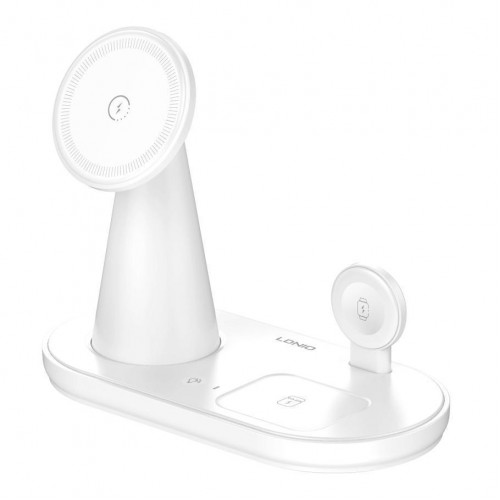 Бездротовий Зарядний Пристрій LDNIO WL01 5in1 25.5W For iWatch