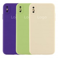 Чохол Silicone Case Full Size with Frame для iPhone Xs Max Чохол Silicone Case Full Size with Frame для iPhone Xs Max