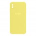 Чохол Silicone Case Full Size with Frame для iPhone Xs Max