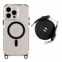 Чохол TPU+PC LanyardCase with MagSafe для iPhone 13 Pro М'ята упаковка Чохол TPU+PC LanyardCase with MagSafe для iPhone 13 Pro М'ята упаковка