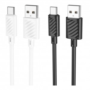 Кабель USB Hoco X88 Gratified Type C 3A 2m Кабель USB Hoco X88 Gratified Type C 3A 2m