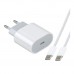Сетевое Зарядное Устройство For IP PD20W 16 Pro Max+Type-C to Type-C 1:1