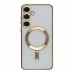 Чехол TPU Metallic Full Camera with Magsafe для Samsung Galaxy S25 5G (S931) Чехол TPU Metallic Full Camera with Magsafe для Samsung Galaxy S25 5G (S931)