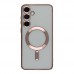 Чехол TPU Metallic Full Camera with Magsafe для Samsung Galaxy S25 5G (S931) Чехол TPU Metallic Full Camera with Magsafe для Samsung Galaxy S25 5G (S931)