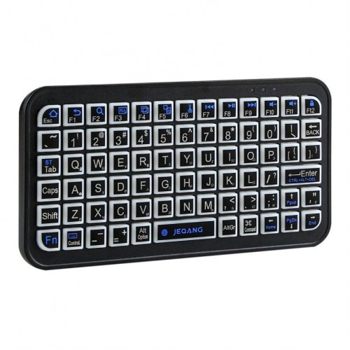 Клавіатура  бездротова JJEQANG JB-512 bluetooth (RGB) mini keyboard