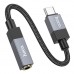 Кабель Aux Hoco UPA32C Type-C (Male) to Aux 3.5mm (Female) 15cm Кабель Aux Hoco UPA32C Type-C (Male) to Aux 3.5mm (Female) 15cm