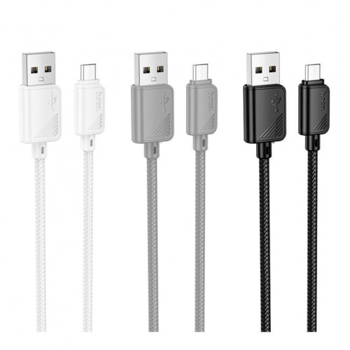 Кабель USB Hoco X113 Micro 2.4A