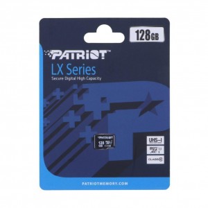 Карта Пам'яті Patriot LX Series MicroSDXC (UHS-1) 128gb 10 Class