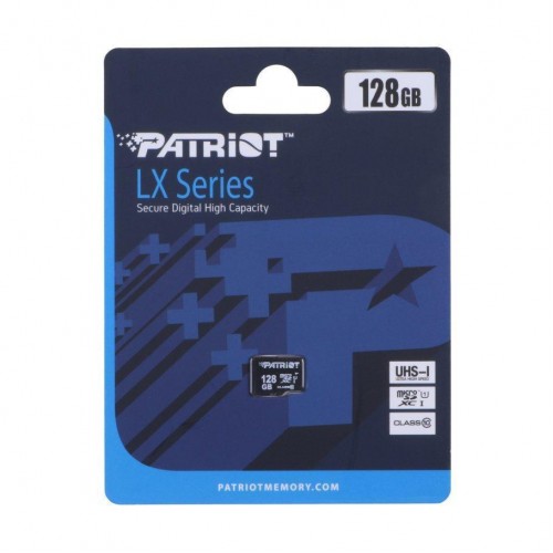 Карта Пам'яті Patriot LX Series MicroSDXC (UHS-1) 128gb 10 Class