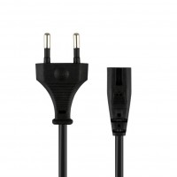 Мережевий шнур C7/F 2pin 1.5m Мережевий шнур C7/F 2pin 1.5m