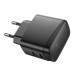 Мережевий Зарядний Пристрій Hoco CS62A 2USB-C PD/QC 45W GAN Мережевий Зарядний Пристрій Hoco CS62A 2USB-C PD/QC 45W GAN