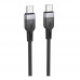 Кабель Hoco X109 Silicone Type-C to Type-C 60W 2m