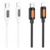 Кабель USB Borofone BX114 Silicone Type-C to Lightning PD27W