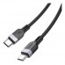 Кабель Hoco X109 Silicone Type-C to Type-C 60W 2m