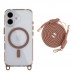 Чохол TPU+PC LanyardCase with MagSafe для iPhone 16